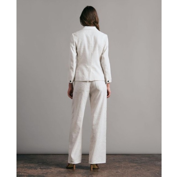 Rag & Bone Nancy Striped Blazer. - Picture 2 of 9